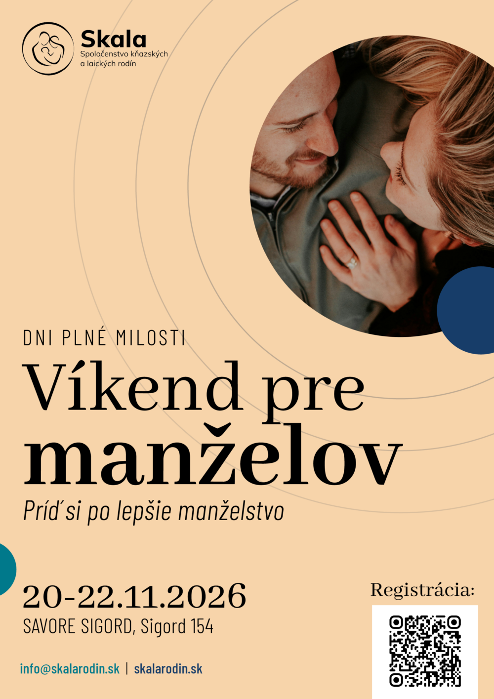 Pozvánka na Víkend pre manželov